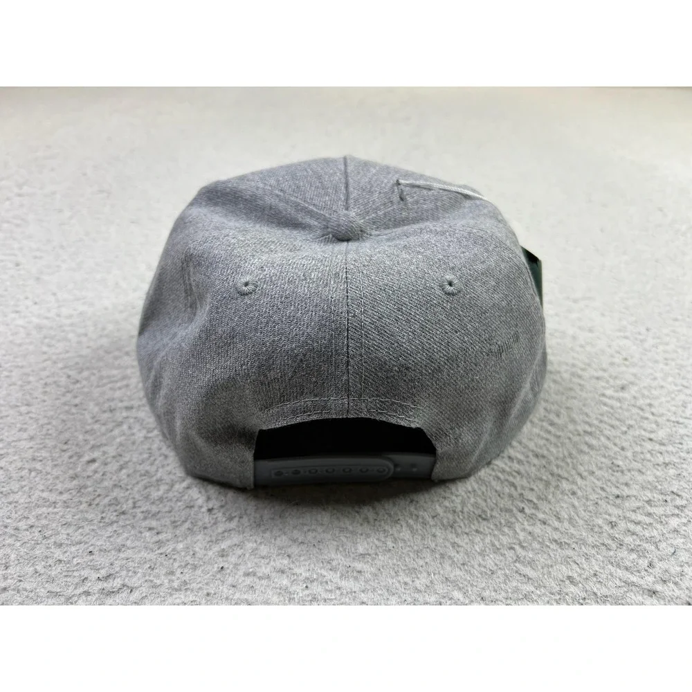 To Little Arrows Hat Cap Snap Back Mens One Size Gray Patch Flat Brim SB
